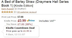 Kindle Countdown clock