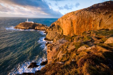 Sunny Anglesey-coast