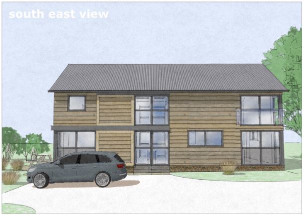 The Chaff House Drawing